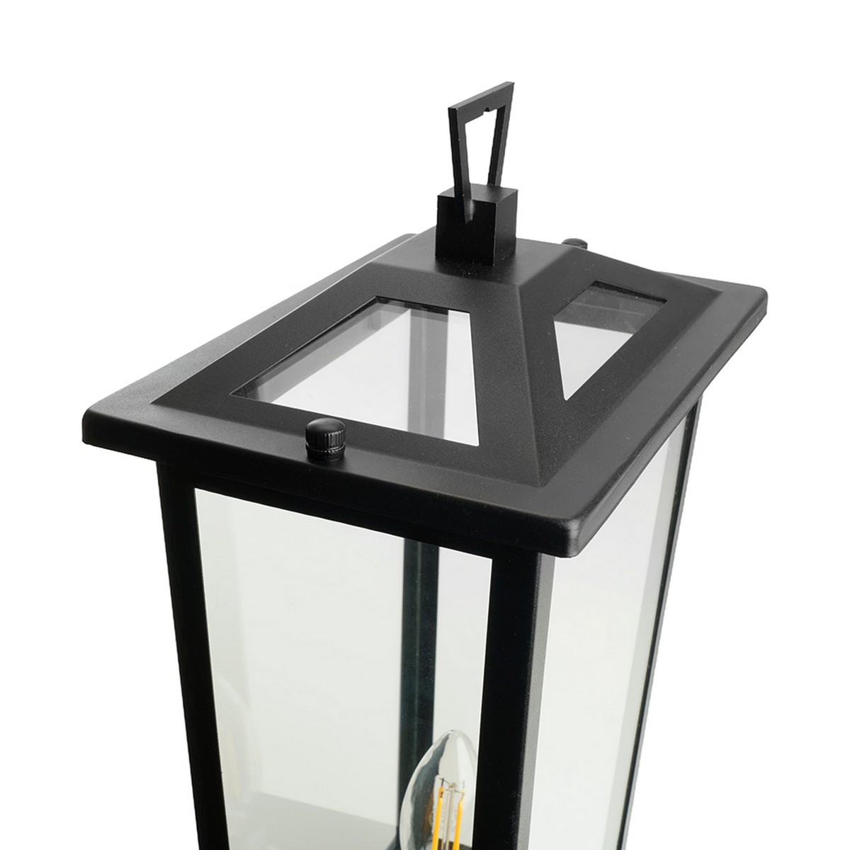 Уличные светильники столб Светильник садово-парковый Feron PL756 столб E14 черный 51282 