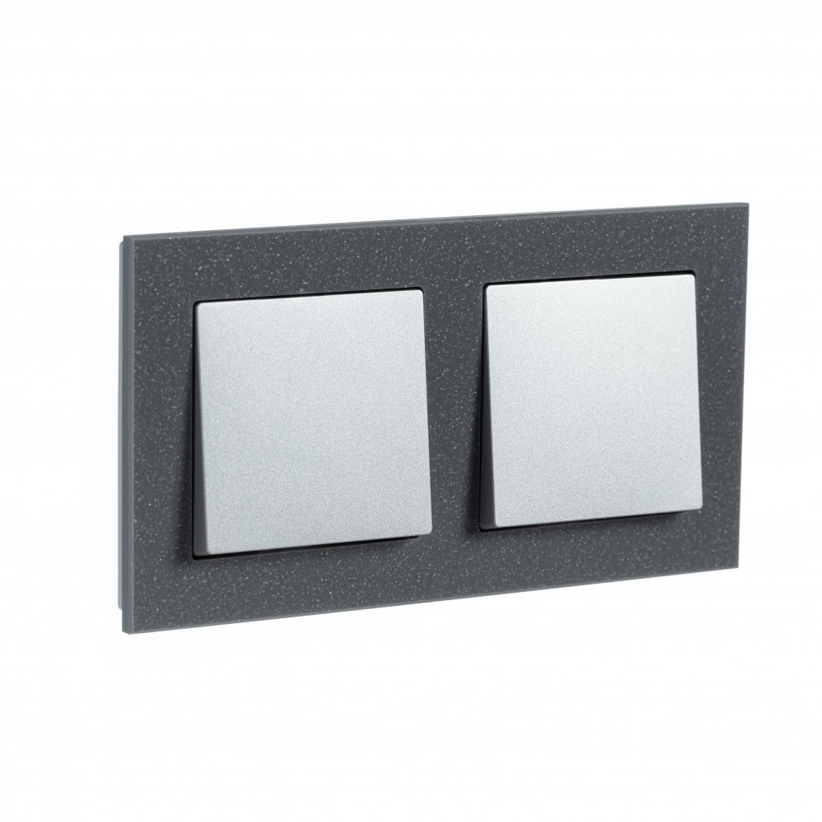 AtlasDesign Рамки Nature Рамка Systeme Electric AtlasDesign Nature Мрамор айс грей 2-ая ATN343202