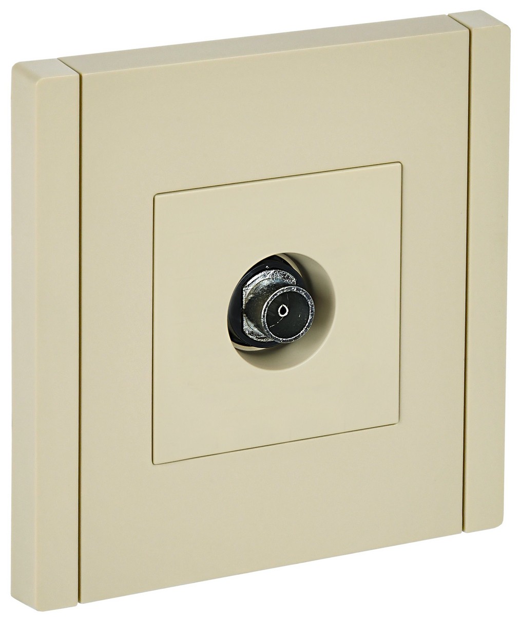 IEK FORTE&PIANO Ваниль Розетка IEK FORTE&PIANO Ваниль TV оконечная FP428