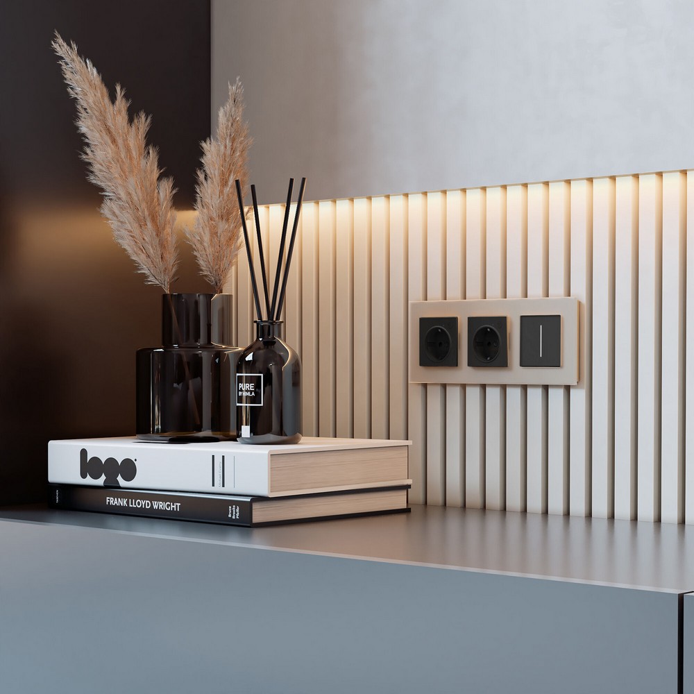 Werkel Черный матовый механизмы Умный сенсорный диммер Werkel (черный) W34431080