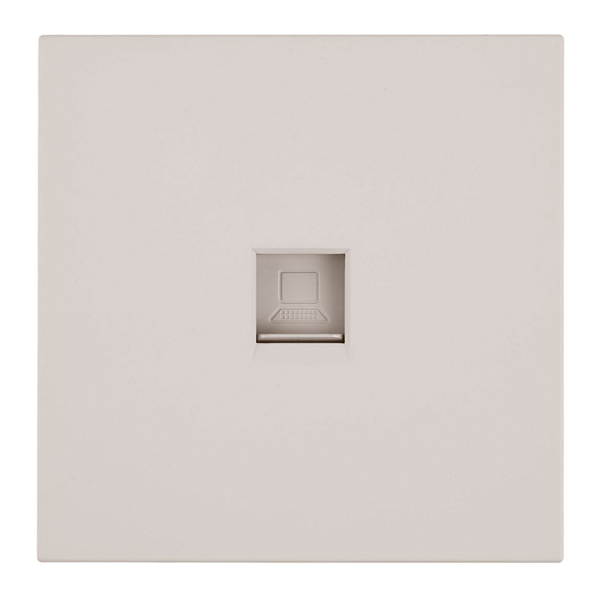 Мия - Розетки и выключатели Stekker Розетка компьютерная 1-местная RJ-45 STEKKER Мия RST00-3117-08 пудровый жемчуг 50480