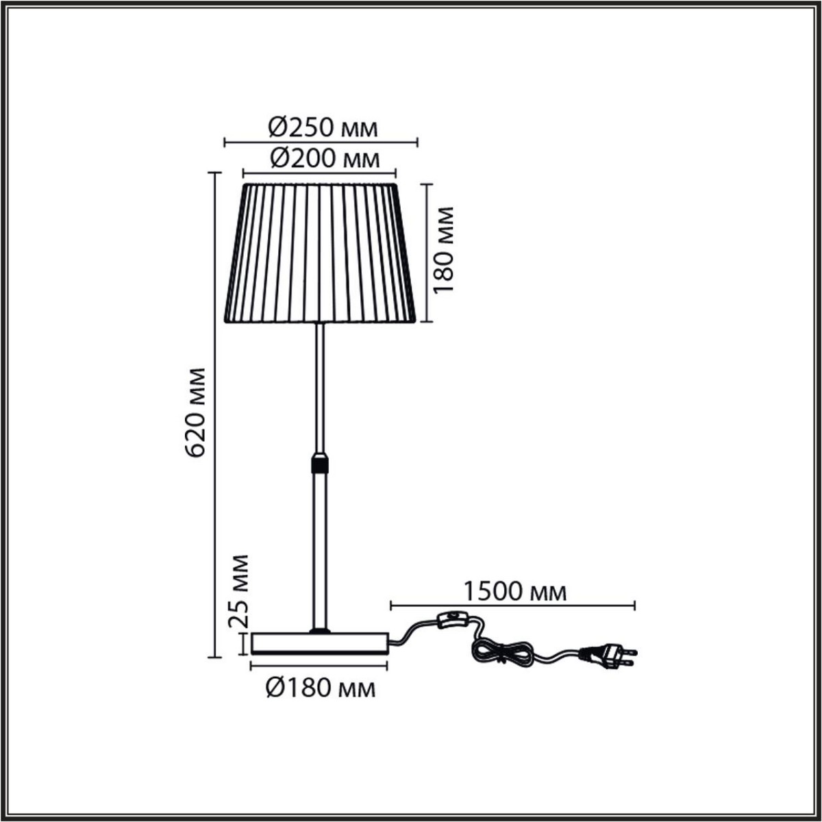 Настольные лампы Настольная лампа LUMION 8302/1T TUNE 
