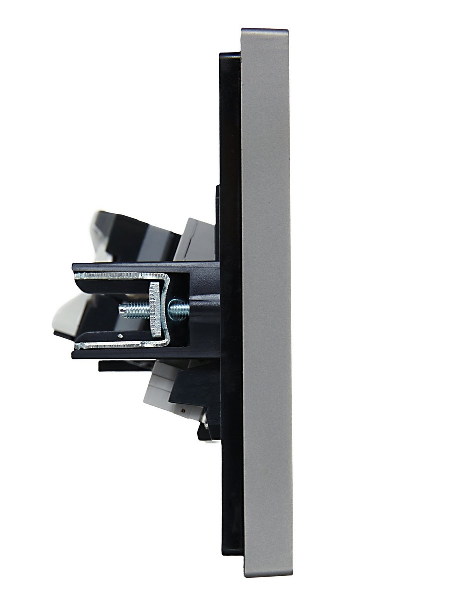 IEK FORTE&PIANO Сталь Розетка IEK FORTE&PIANO Сталь двойная RJ11+RJ45 кат.5E FP535