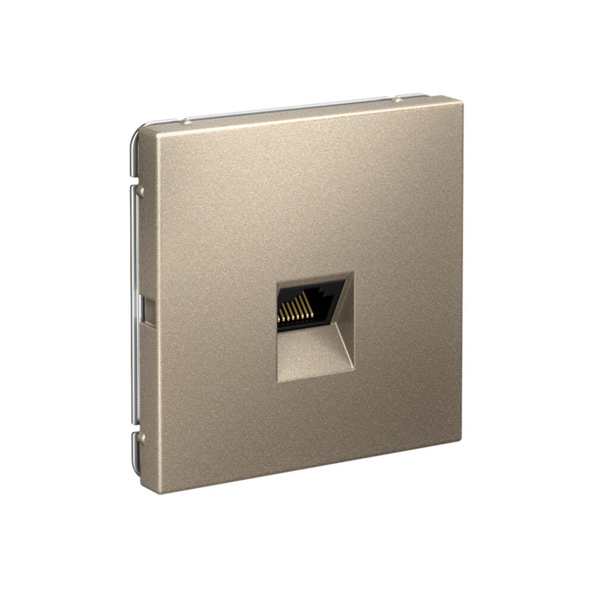 ArtGallery Шампань Розетка компьютерная Systeme Electric ArtGallery Шампань RJ45, кат. 5е,GAL000583