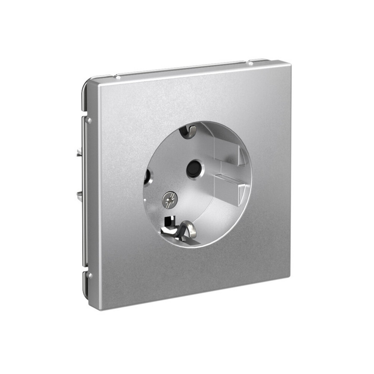 ArtGallery Алюминий Розетка Systeme Electric ArtGallery Алюминий с заземлением со шторками 16А GAL000345