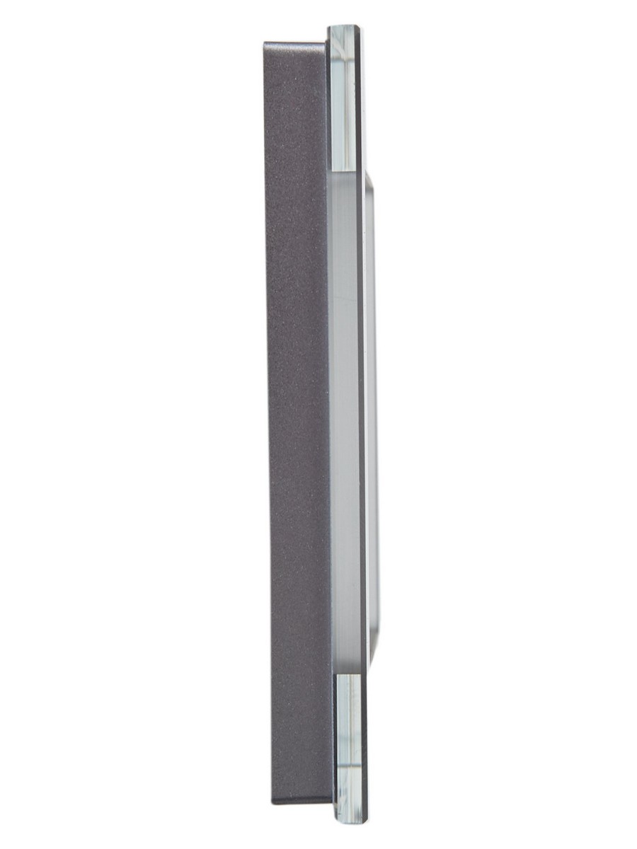 IEK Brite Рамки Рамка IEK BRITE 1-местная РУ-1-2-БрСе стекло серый BR-M12-G-K03