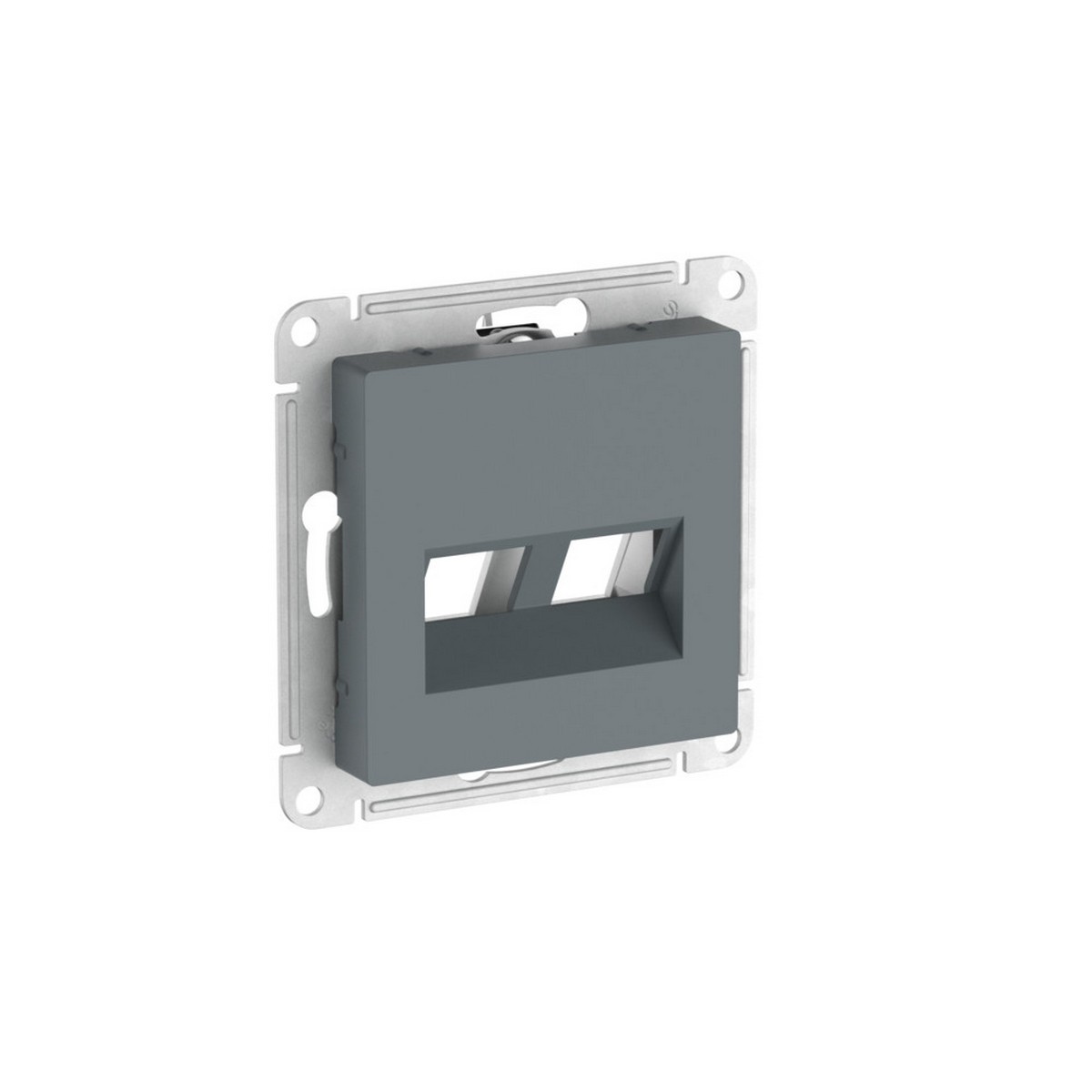 AtlasDesign Грифель Накладка Systeme Electric AtlasDesign Грифель двойная для информационных функций Keystone