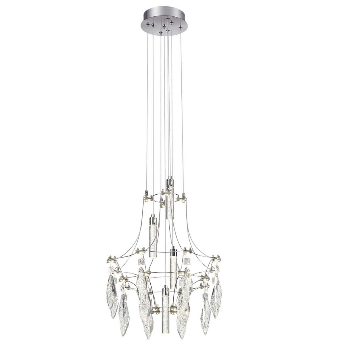Люстры Подвесной светильник ODEON LIGHT EXCLUSIVE 6699/35L FLAMENCO LED 