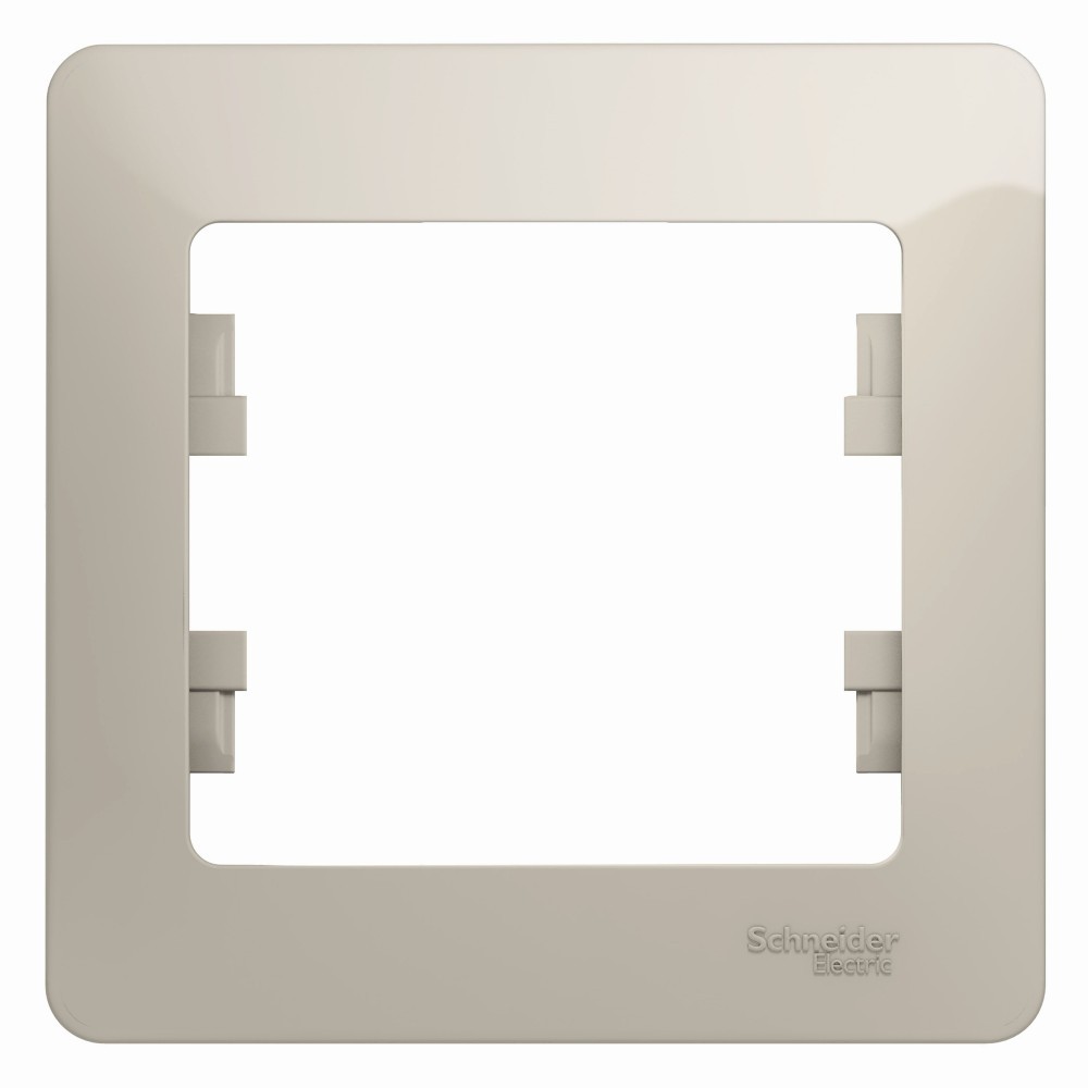 Glossa Молочный Рамка Systeme Electric Glossa Молочная 1-ая GSL000901