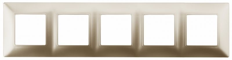 Рамки ЭРА Elegance Рамка ЭРА Elegance Шампань 5-ая 14-5005-04 Б0034408