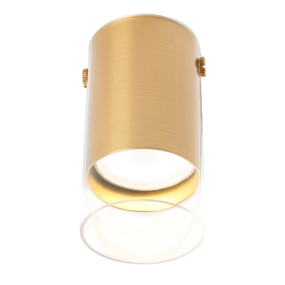 Светильники споты светодиодные Светильник потолочный Feron ML189 Barrel LUMINA MR16 GU10 35W 230V золото 48745 