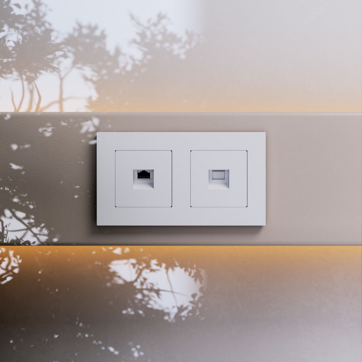 Werkel Белый матовый механизмы Розетка Werkel Ethernet RJ-45 cat. 6A экранированная (белый матовый) W5120001