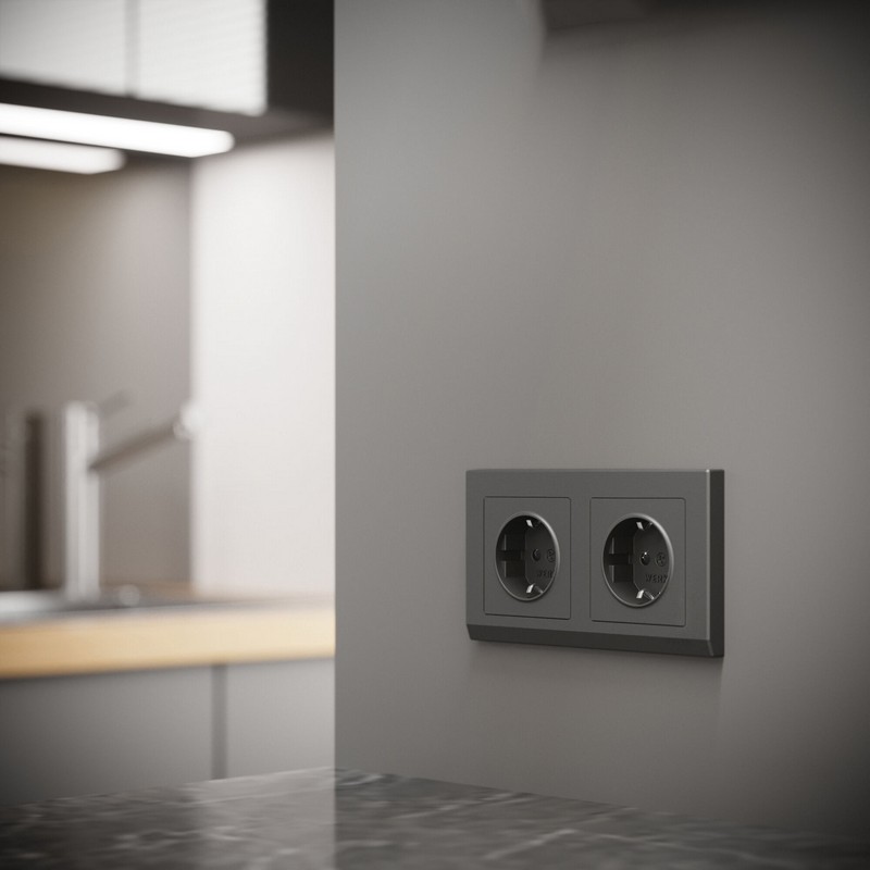 Рамки Werkel Stark Рамка Werkel на 2 поста Stark (графит матовый) W0021864