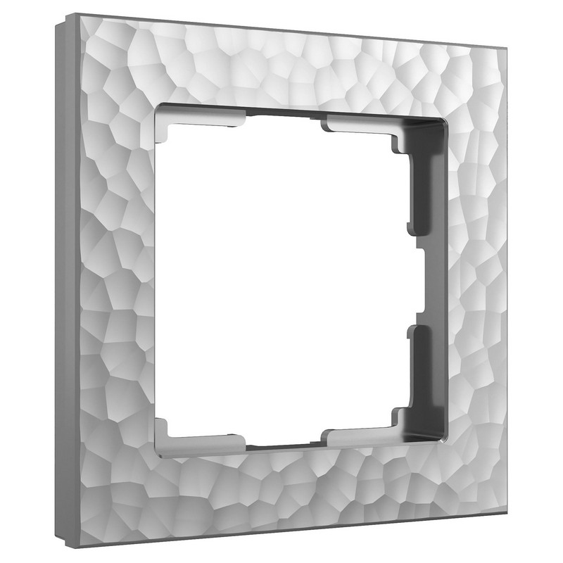 Рамки Werkel Hammer Рамка Werkel на 1 пост Hammer (серебряный) W0012406