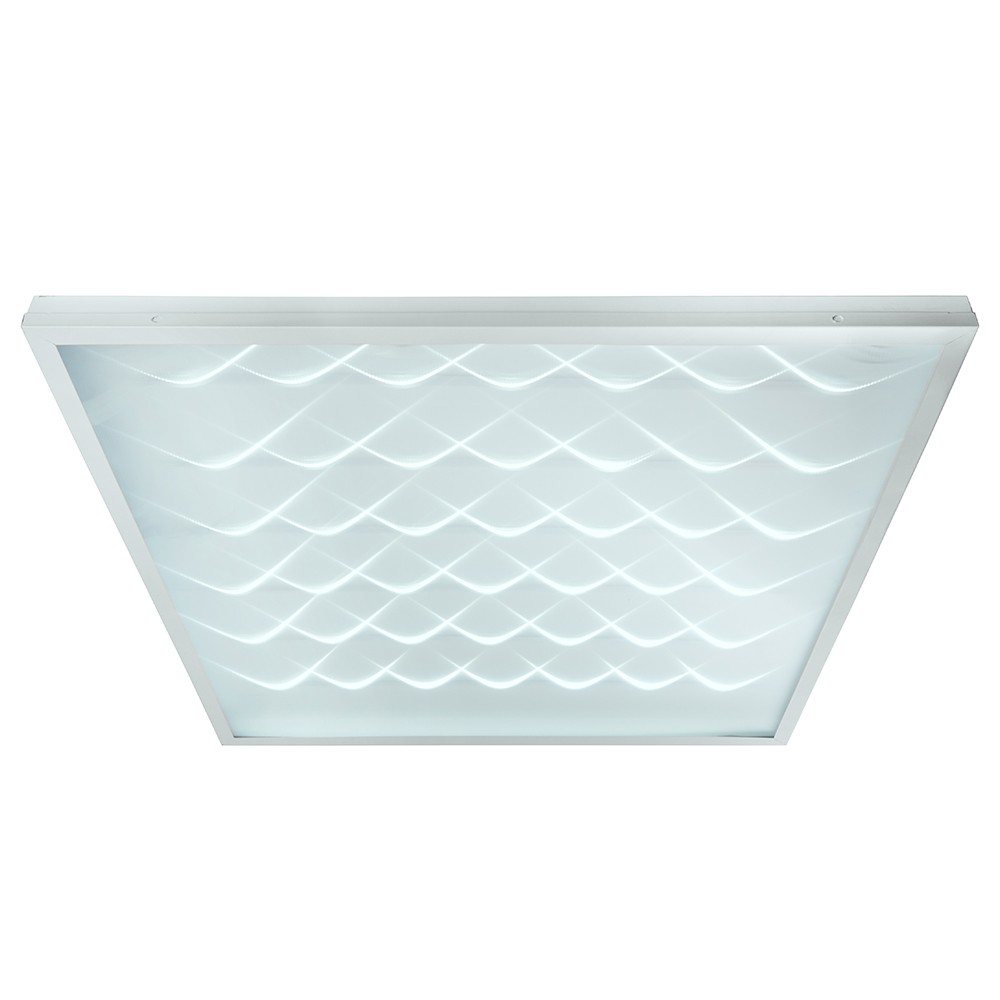 Светодиодные светильники армстронг 600*600 Светодиодная панель Feron AL2117 встраиваемая 40W 6500K с 3D эффектом белый 48522