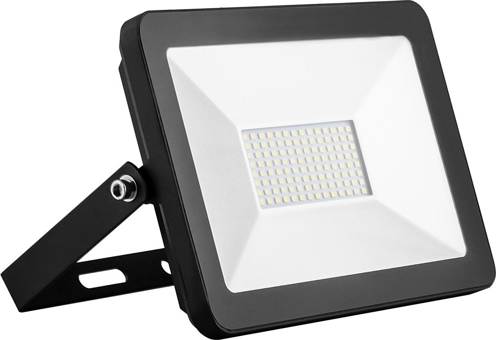 Прожекторы светодиодные Светодиодный прожектор Saffit SFL90-50 50W Черный 6400K 55066 