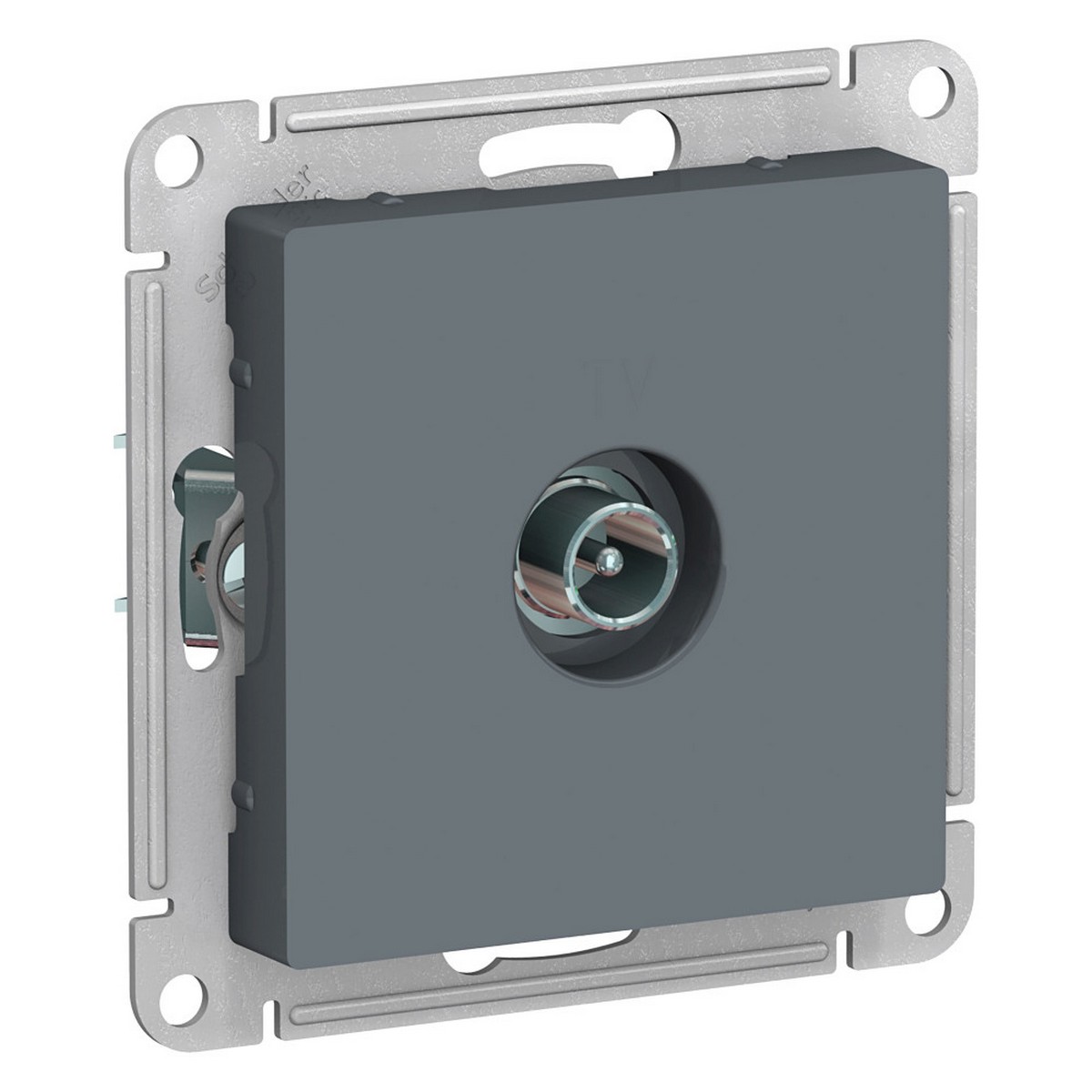 AtlasDesign Грифель Розетка TV Systeme Electric AtlasDesign Грифель проходная 4DB, ATN000792