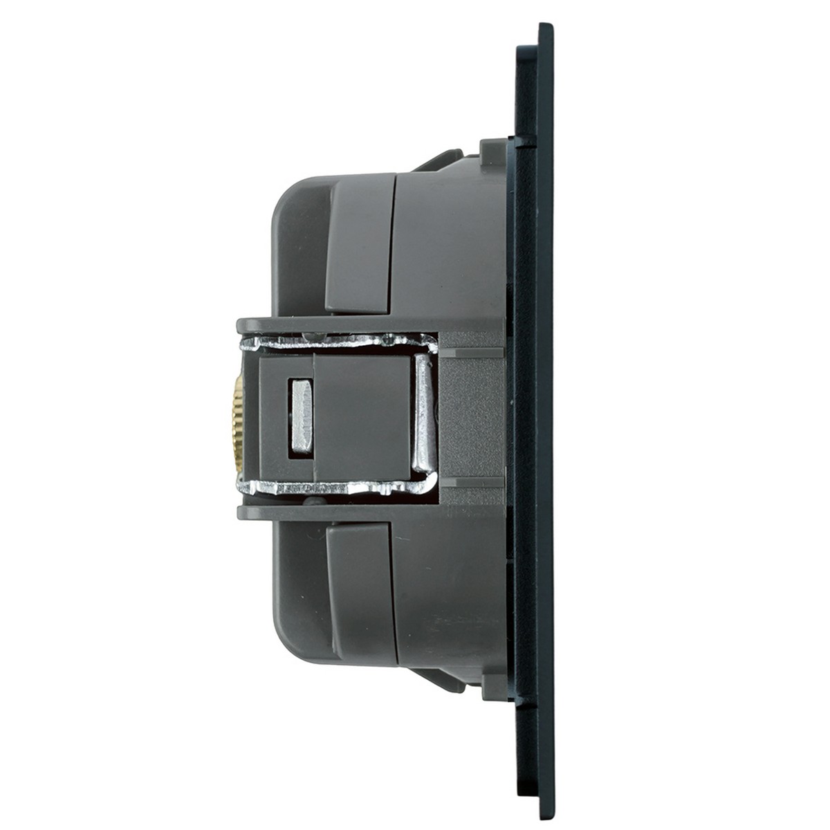 Мия - Розетки и выключатели Stekker Розетка телевизионная 1-местная STEKKER Мия RST00-3108-05 черный бархат 50449