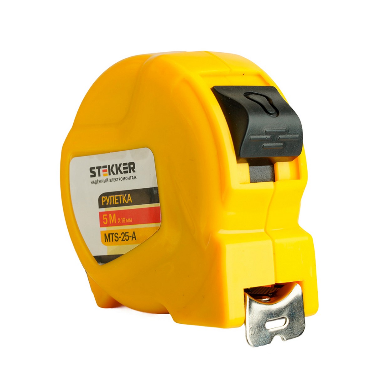 Рулетка STEKKER MTS-25-А 5 м х 19 мм 50206 фото