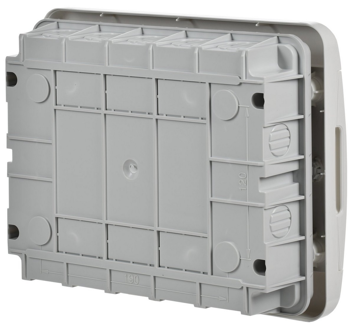 Пластиковые боксы и щиты IEK Щит пластиковый IEK TEKFOR ЩРВ-П-12 IP41 бел. дверь TF5-KP13-V-12-41-K01-K01