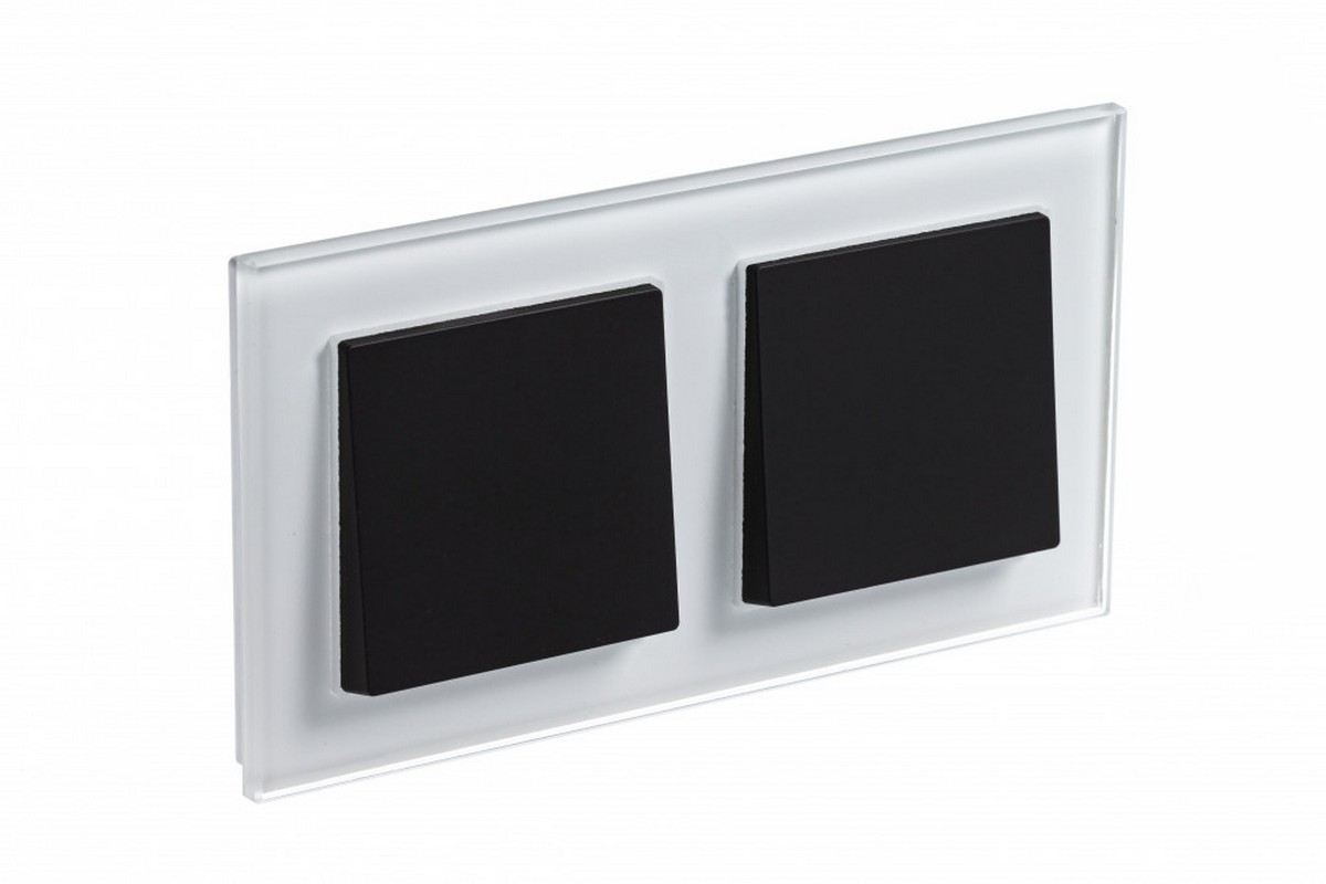 AtlasDesign Рамки Nature Рамка Systeme Electric AtlasDesign Nature Стекло белый 2-ая ATN320102