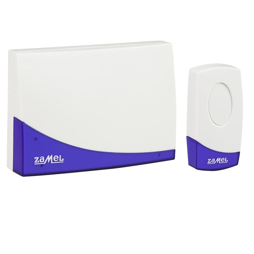 Беспроводные дверные звонки Звонок Zamel СЮИТА ST-919 беспроводной радиус действия 80м (питание от батареек)