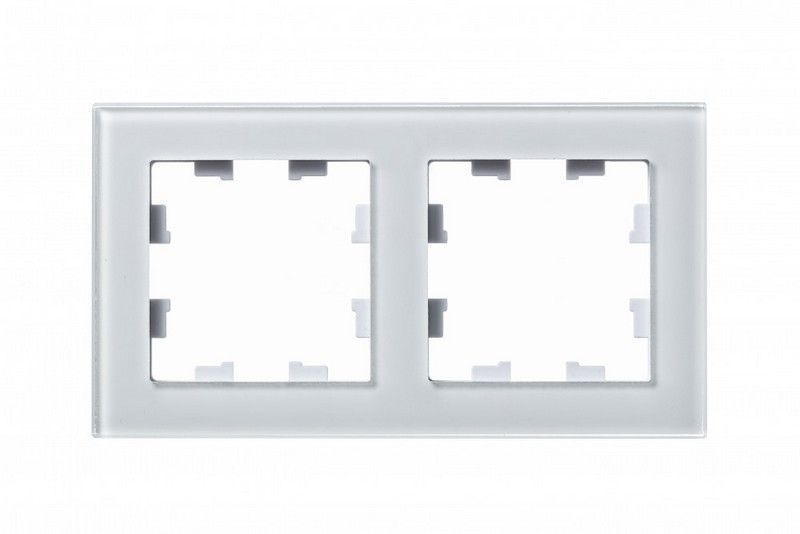 AtlasDesign Рамки Nature Рамка Systeme Electric AtlasDesign Nature Стекло белый 2-ая ATN320102