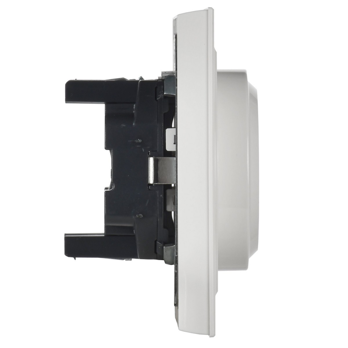 IEK Brite Белый Розетка IEK BRITE 2-ая с/з без шторок 16А в сборе РС12-3-БрБ белый BR-R21-16-K01-F
