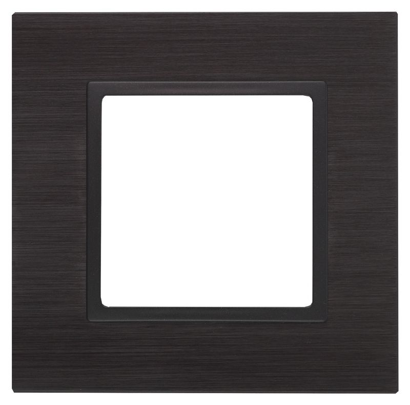 Рамки ЭРА Elegance Рамка ЭРА Elegance Черный/антрацит Металл 1-ая 14-5201-05 Б0034543