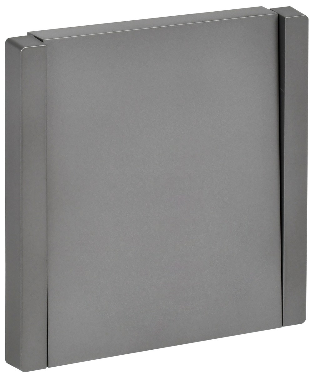 IEK FORTE&PIANO Сталь Выключатель IEK FORTE&PIANO Сталь 1-кл самовозвратный 10А FP510