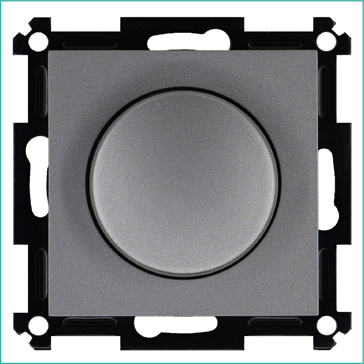 JASMART G - розетки и выключатели Универсальный диммер JASMART 3-500 Вт Led 3-250Вт HV - 500Вт Алюминий G4012S-500RV