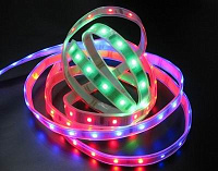 Светодиодная лента RGB Светодиодная лента Eleganz LUX 5050 IP20 12V 7,2 Вт/м 30 Led/м RGB (цена за метр) EL-LS-7RGB 