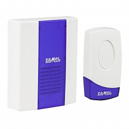 Звонок Zamel ТВИСТ ST-918 беспроводной радиус действия 80м (питание от батареек)